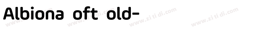 Albiona Soft Bold字体转换